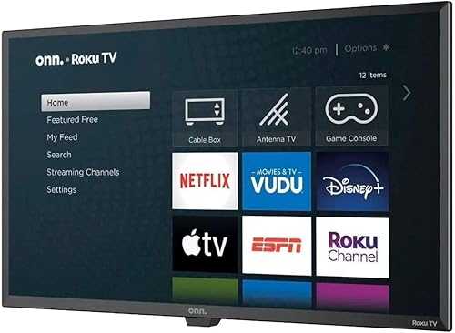 Miniatura 2 de ONN Smart TV LED Clase HD (720P) de 32 pulgadas compatible con Netflix, Disney+, YouTube, Apple TV, Alexa y Google Assistant + soporte de pared