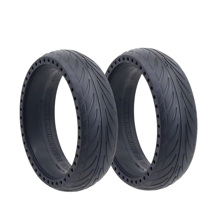 Pneumatico in gomma piena ES3 8x2.125 da 8 pollici per pneumatico smorzante antiforatura adatto per Ninebot per scooter elettrico Segway ES1 ES2 ES4(2 pcs)