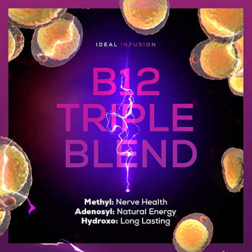 Ideal Infusion Fuii Spectrum Vitamin B12 5000 Mcg Sublingual Spray: Nerve Health & Energy Booster- Methylcobalamin, Adenosylcobalamin, Hydroxocobalamin - Keto, Sugar Free (Cinnaplum) #TOP2