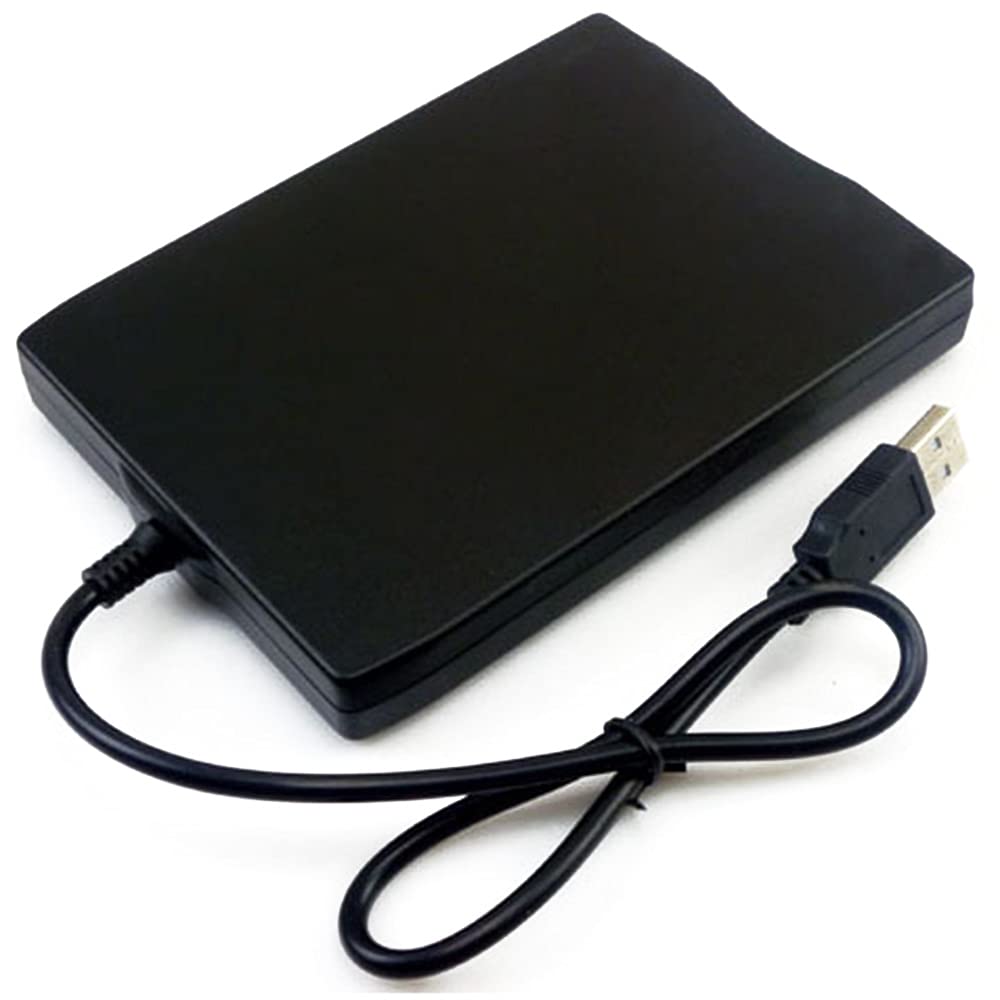 Dciustfhe USB Portable Diskette Drive 1.44Mb 3.5 Inch 12 Mbps USB External Portable Floppy Disk Drive Diskette FDD for Laptop