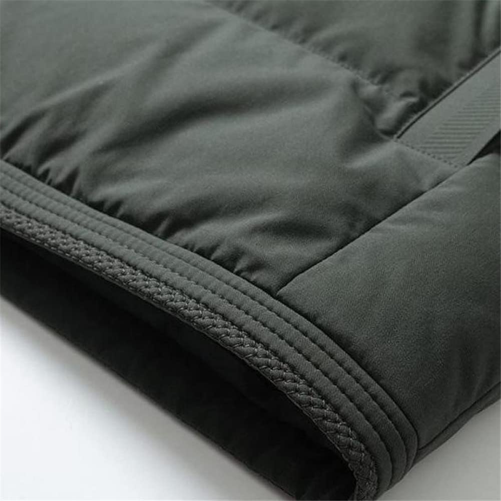 Youllyuu White Duck Down Jackets Stand Collar Zipper Winter Men's Coats Slim Fit Thicken Coats