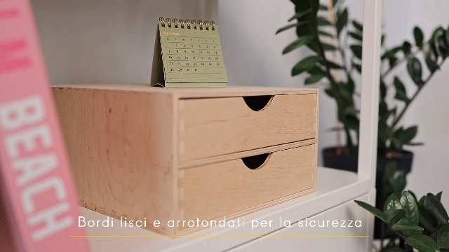 Cassettiere in legno da 6 cassetti | Acquisti Online su