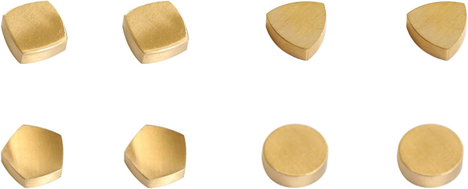 Refrigerator Magnets, Mix, Brass, Office Magnets,Whiteboard Magnets, 8 Pack,Cristmas Gift