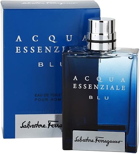 Salvatore Ferragamo Men's Acqua Essenziale Blu EDT 3.4 oz Fragrances 8052464891467