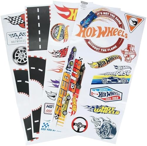 Calcomanías de Pared Hot Wheels Paladone Oficial Multicolor miniatura 2