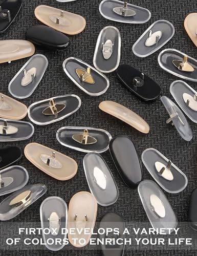 Image of 4 Pairs Replacement Nosepieces Nose Pads for Ray-Ban Aviator RB3025 RB3026 RB3044 RB3261 RB3483 Clubmaster RB3016 Sunglass