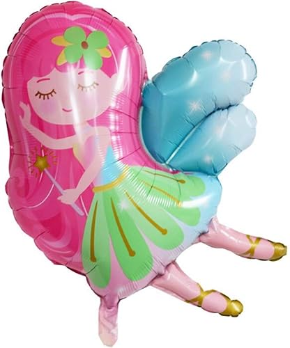 DIWULI Globo de hadas – Decoraciones de fiesta de hadas, suministros de fiesta de hadas, cumpleaños de hadas, decoraciones de fiesta temática de