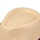 JOYKK Kinder Strohhut Sommer Strand Jazz Panama Trilby Fedora Hut Gangster Mütze Im Freien Atmungsaktive Hüte Mädchen Jungen Sonnenhut - H # Navy