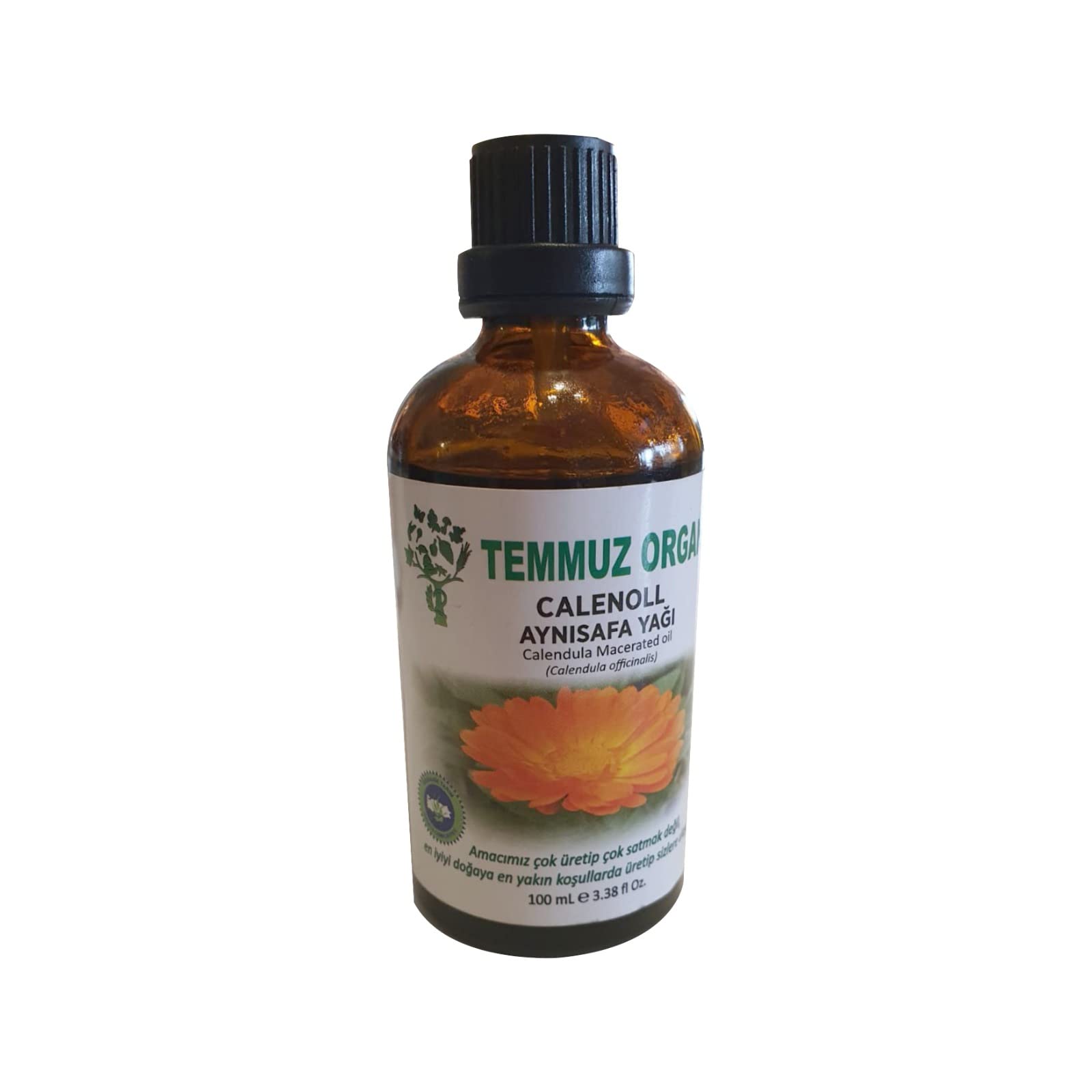TEMMUZ ORGANİK CALENOLL (AYNISEFA YAĞI) 100 ML