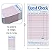 Rcybeo Guest Check Pads (15 Pack) Numbered Server Note Pads, Waitress Order Notepad, Food Receipt Book, 50 Checks Per Pad-Total 750 Restaurant Checks, Waitress Accessories