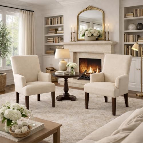 Image of HomePop Anywhere Dining Chair - Cream (Single Pack)