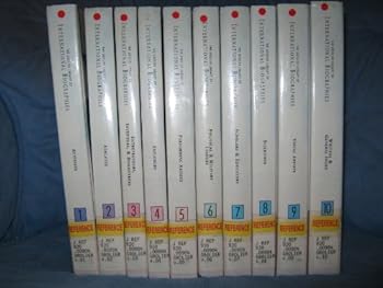 Hardcover The Grolier Library of International Biographies Book