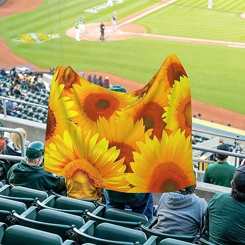 Drapeau de jardin tournesol grand format bannière décorative de maison - 6