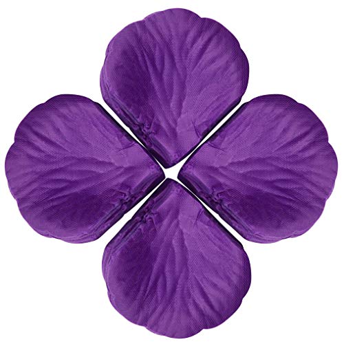 Obmwang 2000 Pcs Artificial Silk Rose Petals For Wedding Party Favors Decoration And Vase Home Decor Wedding Bridal Decoration. Purple #TOP2