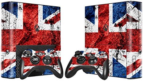 OOCEE Shine Skin Sticker for Xbox 360 E Console & 2 Controller Skins