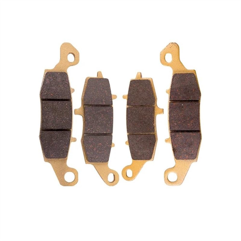 Plaquettes de frein moto semi-métalliques avant pour Suzuki DL650 XT