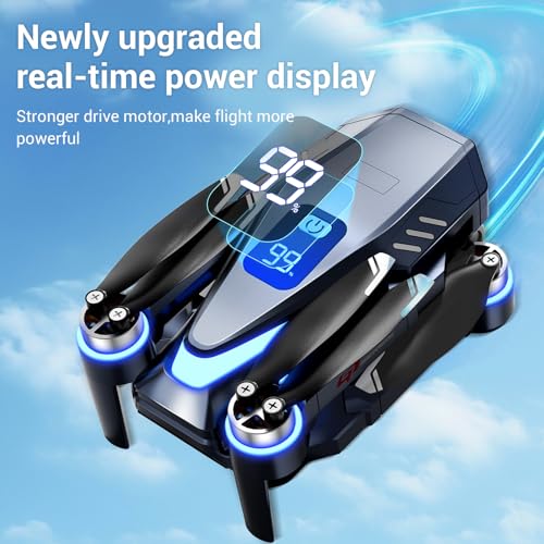 Drone with Camera for Adults 4k FPV Drone One Key Take Off/Land Drones for Kids Adults with 2 Batteries Mini Drone Brushless Motor Toy for Beginners - Image 5