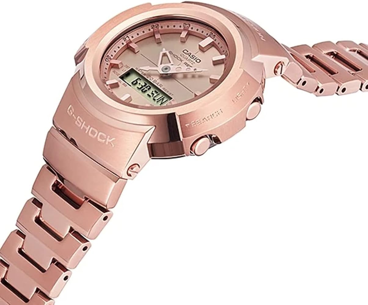 Buy CASIO G-SHOCK Men's Anadigi Rose AWM-500GD-4ADR Watch at Amazon.in