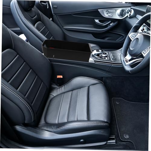 Caja organizadora PLAFOPE de PP rojo con compartimentos para consola de coche 8