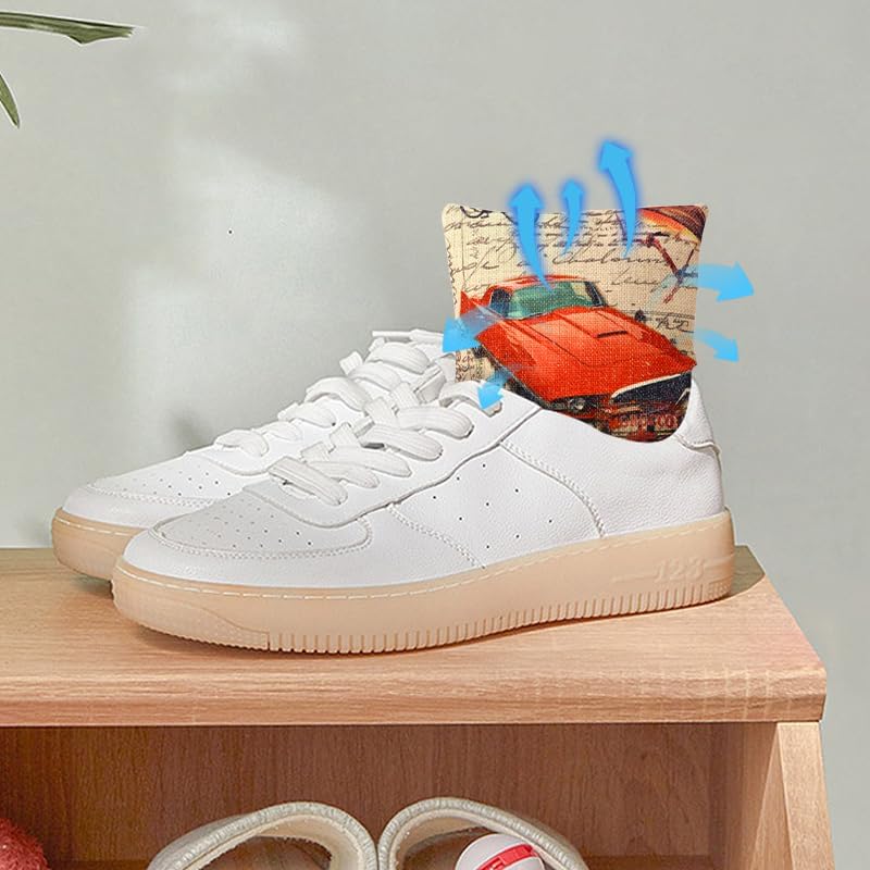 Miniatura 6 de Bolsa purificadora de aire de carbón de bambú activada natural para el hogar, desodorante y eliminador de humedad. Bolsa purificadora para armario,