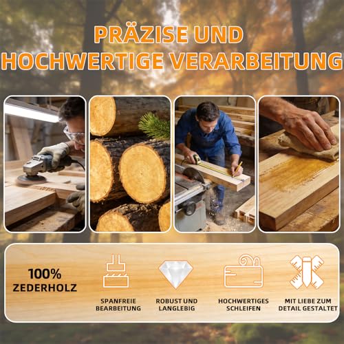 Sosisul 2 Stück Sauna Kopfstütze Holz, Ergonomische Saunakopfstütze Holz, Kopfstütze Sauna Holz für Sauna mit Luftzirkulation & Rutschfester Basis, Für alle Saunatypen inkl. Infrarotkabine & Dampfbad