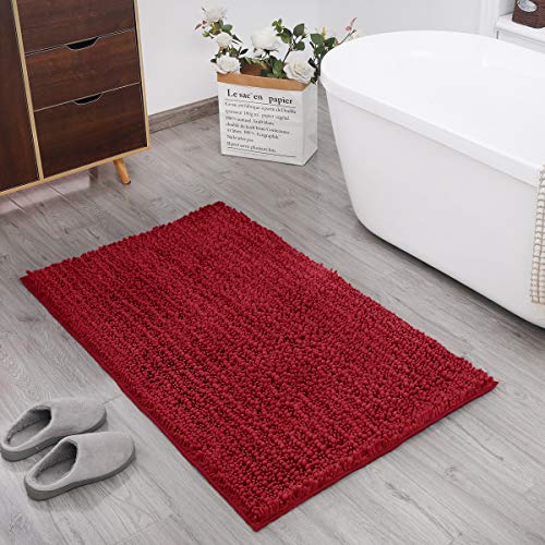 Promo 40% OFF DEARTOWN Non-Slip Shaggy Bathroom Rug,Soft Microfibers Bath Mat with Water Absorbent, Machine Washable