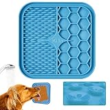 KILIN Dog Lick Pads,Dog Food Mat with Suction Cups,Boredom & Anxiety Reducer,Alternative to Slow Fee