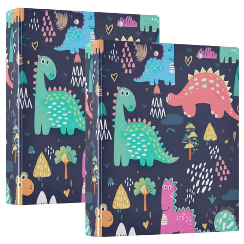 Classeur 3 anneaux D avec porte-bloc pour organiser les cours et dossiers