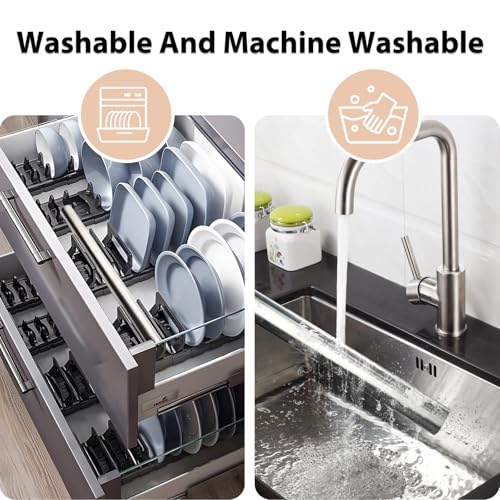 Foto von SUPER KITCHEN Nudelholz Einstellbares Edelstahl Teigroller, Antihaft Metall Nudelhölzer Fondant Teigrolle mit abnehmbare Ringe in 5 Größen, Backzubehör Rolling Pin für Pizza, Cookie, Gebäck Teig, 40cm