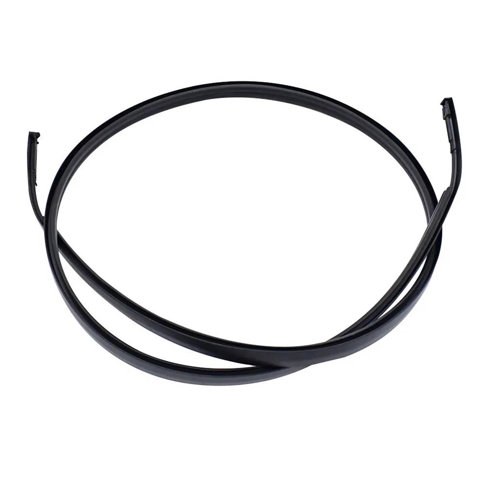 Yueyzhk Left Roof Drip Moulding Trim For Toyota For Yaris For Sedan 2007-2011 75551-52160 75552-52140 Front Rear Door Window Sealing Strip(Left)