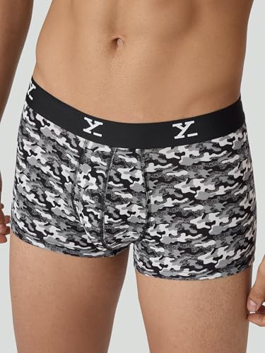 Image of XYXX Cloudsoft Micromodal Shuffle Trunks for Men, Pack of 2