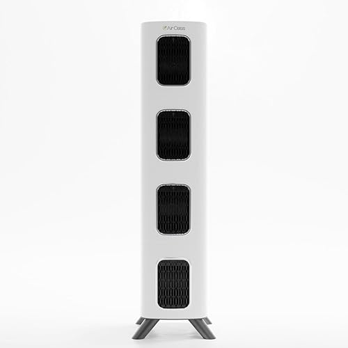 Air Oasis iAdapt 2.0 H13 - Purificador de aire con filtro HEPA Reduce hasta el 99% de los virus, moho, polvo, humo, polen y olores Funcionamiento