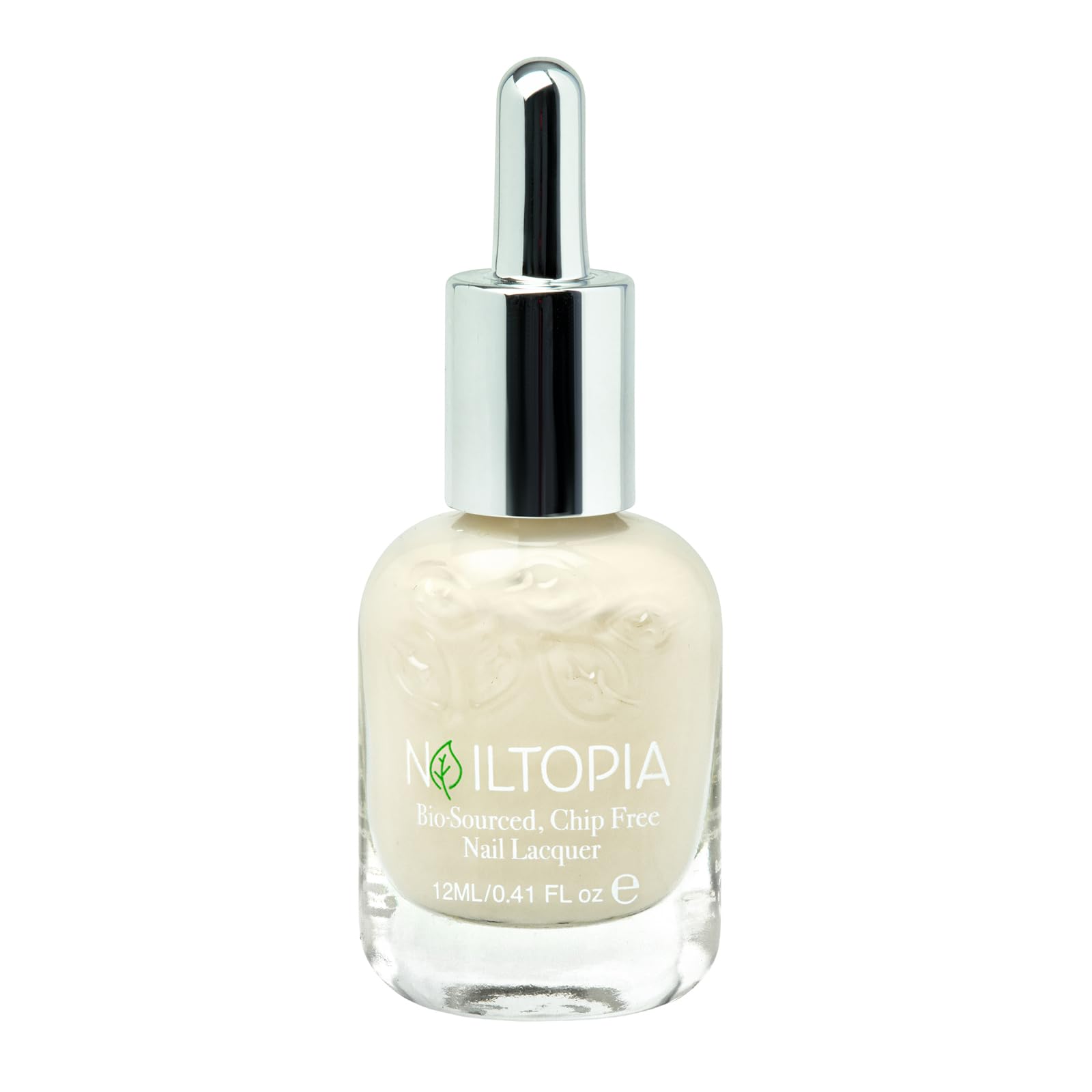 Nailtopia Bio-Sourced, Chip Free Nail Lacquer - All Natural, Strengthening Biotin and Superfood-Infused Polish - Chip Resistant Formula - Quick-Dry,