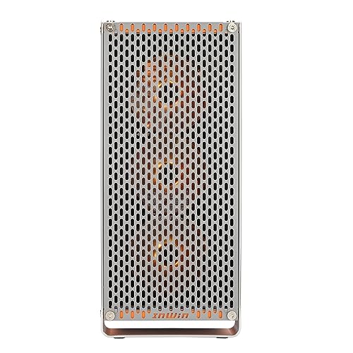 Gabinete para PC InWin Dubili Full Tower Gaming (Serie iBuildiShare) con 4 ventiladores ARGB preinstalados - Gris Titanio miniatura 2