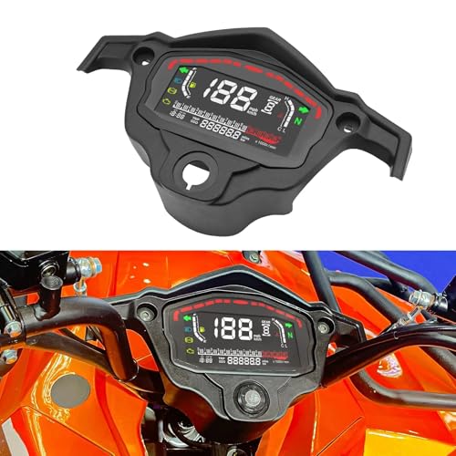 Compteur vitesse moto tableau de bord numérique universel odomètre 2 4 cyl