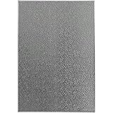 Quirix断熱ボード アルミニウム 防熱板 防水 遮熱板 バーベキューコンロ、ストーブ、オーブン、冷蔵庫、ステンレススチール耐油バリア、アルミホイル調理油飛沫防止層に適しています 清掃も簡単で お手入れ簡単 (シルバー,60x70cm)