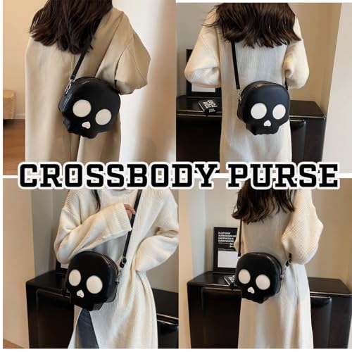 Halloween Purse Skeleton Skull Ghostface Spooky Goth Purses Horror Accessories Cute Crossbody Bag Shoulder Bags2