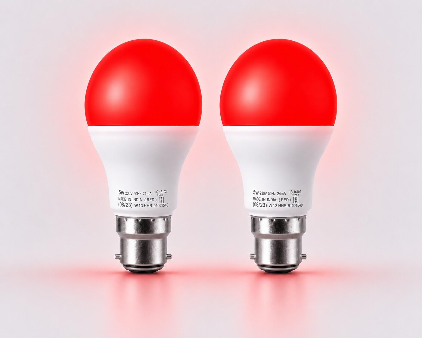 5W LED Color Bulb - red (pack of 2)-image-38