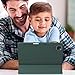 ZryXal iPad Pro 11 Inch Case (M5) 2025/ (M4) 2024 (Model: A2836/A2837/A3006), Trifold Stand Smart Cover with Pencil Holder and Soft TPU Back, Auto Wake/Sleep (Update Midnight Green)