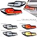 inginuity time LED Tail Lights for BMW G30 F90 M5 5 Series 2018 2019 2020 Facelift Sequential Turn Signal Clear White Rear Lamps Error Free Assembly Accessary