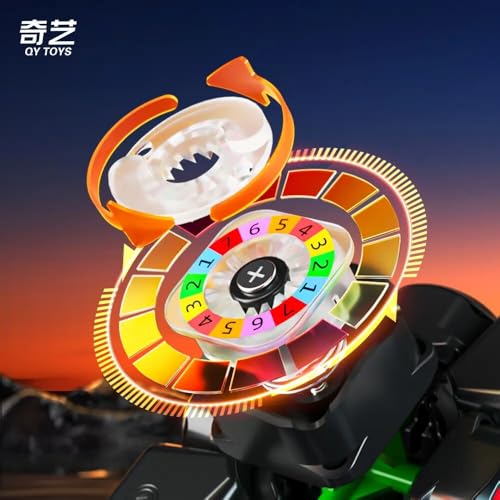 Image of HAWKISTER Qiyi AI Smart Cube 3X3 Speed Cube Magnetic Stickerless, QY 3X3X3 Cube With Bluetooth Intelligent Tracking Of Timed-Motion Steps With App, Black Base, 3+ Years