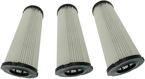 Paquete de 3 filtros HEPA de repuesto Dirt Devil F1 para aspiradora vertical Dirt Devil FeatherLite, piezas # 2JC0280000, 3-JC0280-000