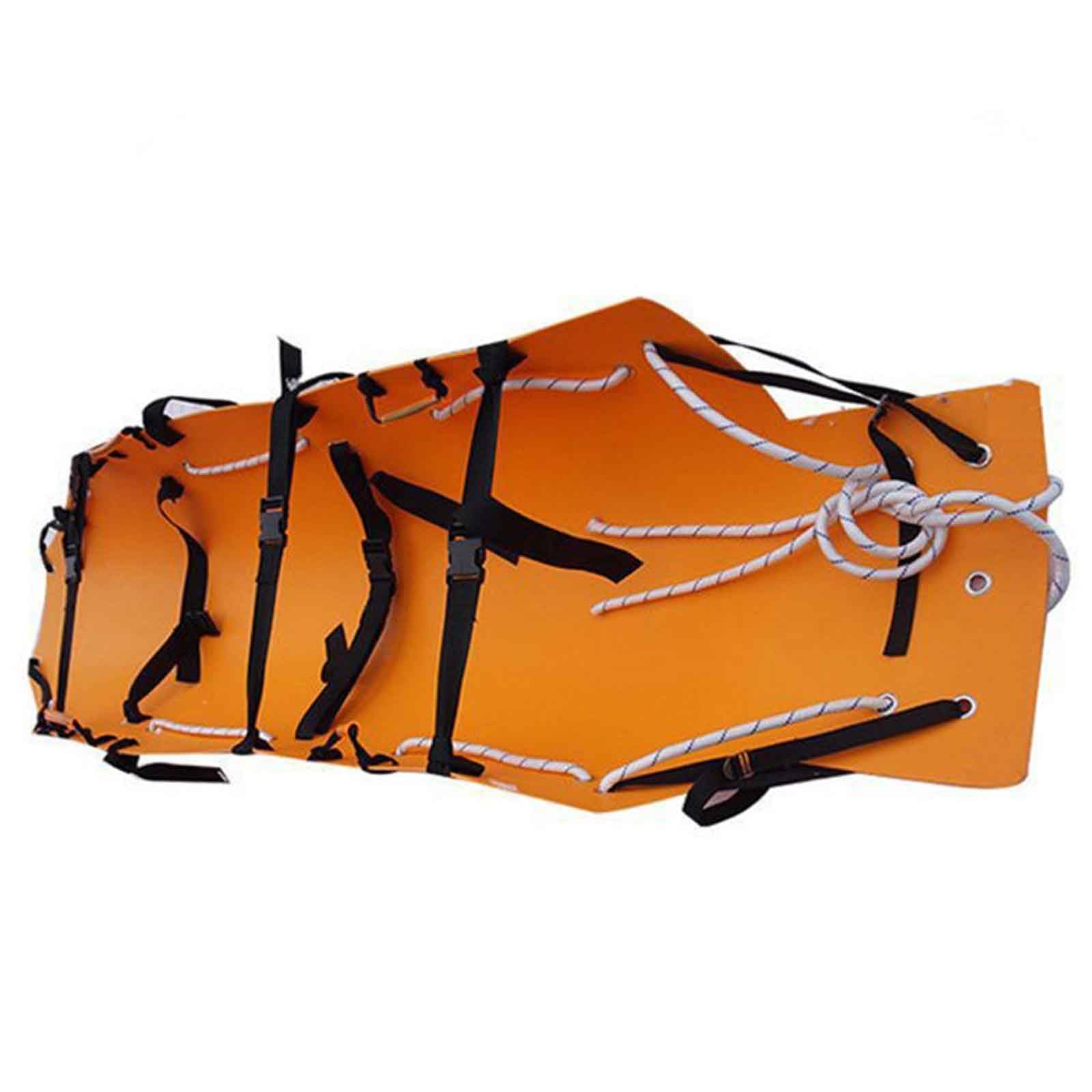 GHKryD stretcher, Folding Emergency Rescue Transport Stretcher for Mountaineering Sports venues Mountain
