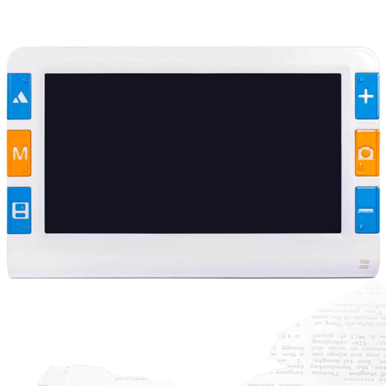 Sjyclaviger With 5 Inch Display Screen And Voice Prompt Function, Portable Digital Magnifier, Reading Aid Lcd Display 4-48x, For Visually Impaired People 7IN