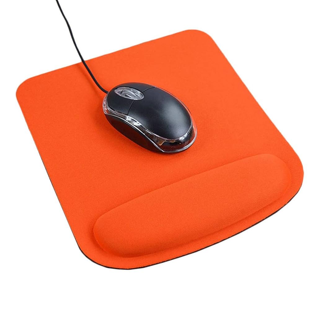 CUSROS Anti-Rutsch Mauspad Mit Handgelenkstütze – Größe 210x230 Mm, Lila
