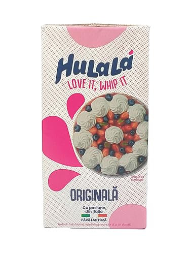 Hulala decor & creme préparation sucrée à fouetter sans lactose et à base de graisse végétale 500 ml