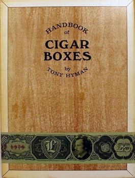 Hardcover Handbook of American Cigar Boxes Book