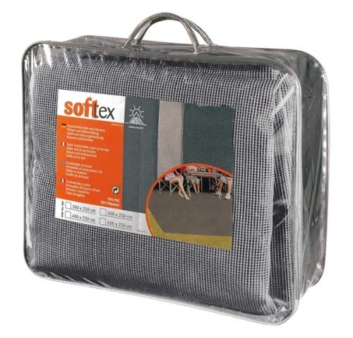 Zeltteppich SOFTTEX grün 250 x 300 cm