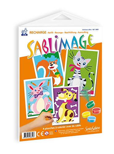 RECHARGE SABLIMAGE - ANIMAUX CALINS Cover