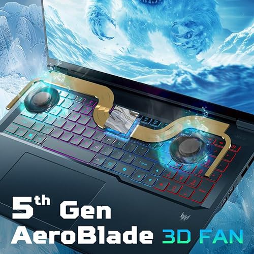 Predator Helios 18 Ai Portatile Gaming, Intel Ultra 9-275X, RAM 32Gb DDR5 SSD 1TB, Display 18" WQXGA 250Hz MINILED, GeForce RTX 5070 8Gb GDDR7, WI-FI6e, Win 11Pro, Ready to use - Notebook - Immagine 6
